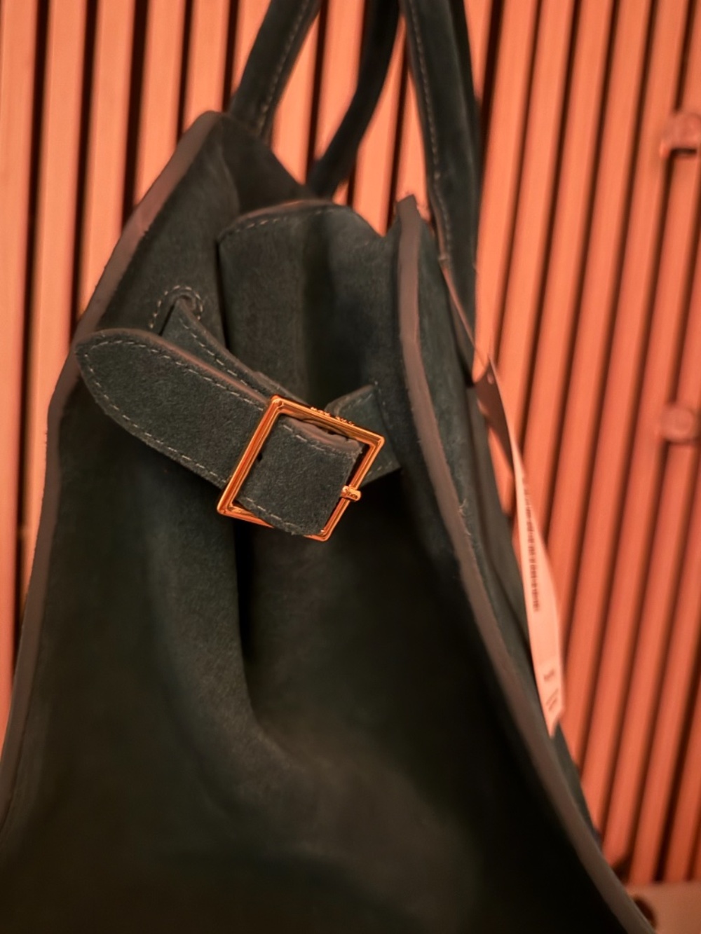 The Row Margaux 15 suede tote - Picture 5 of 12